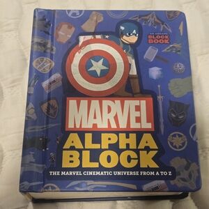 Marvel Alpha Block Book